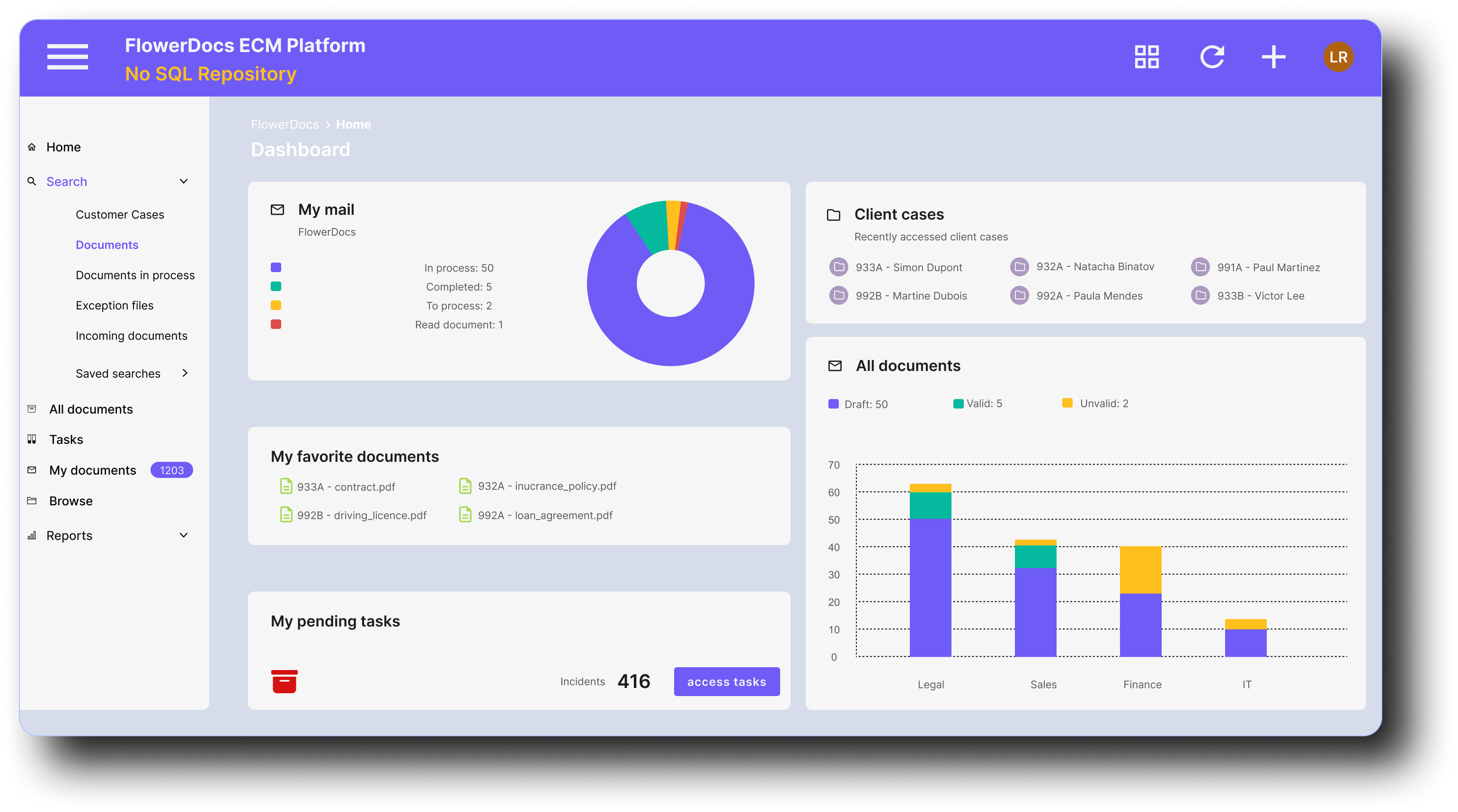 FlowerDocs ECM Platform