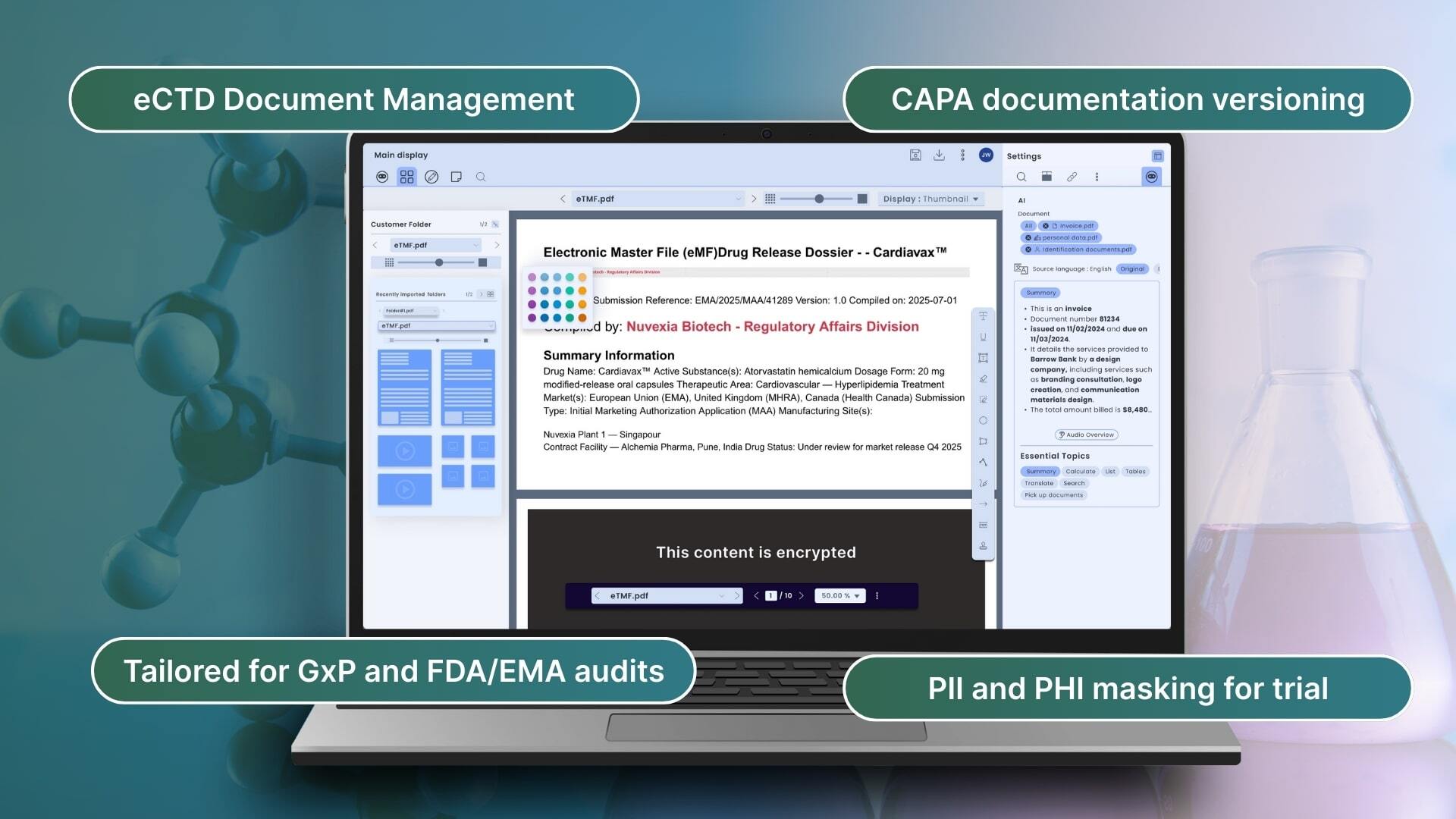 From Clinical Trials to Society’s Health: Why Document Technologies Matter?