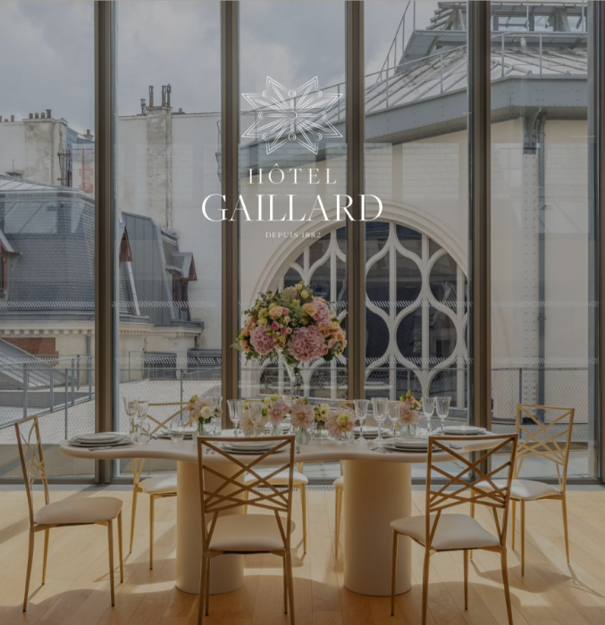 Salle de réception de l'Hôtel Gaillard, lieu de l'UxoDay 2026