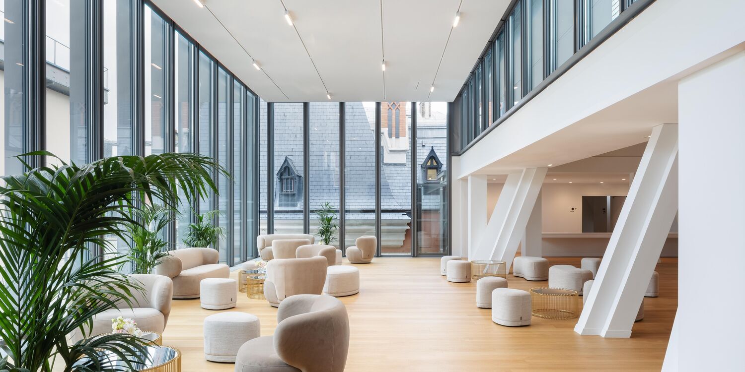 Salon d'accueil de l'Hôtel Gaillard