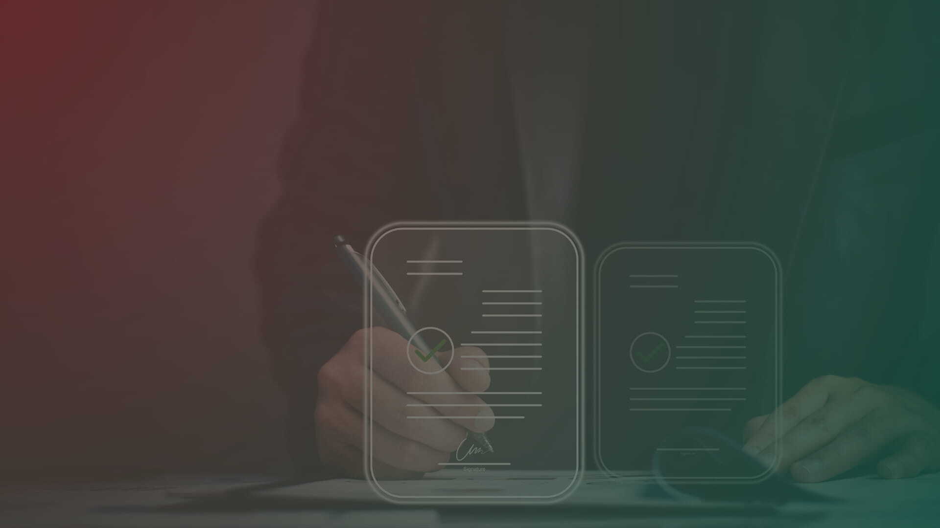 E-signature document viewer